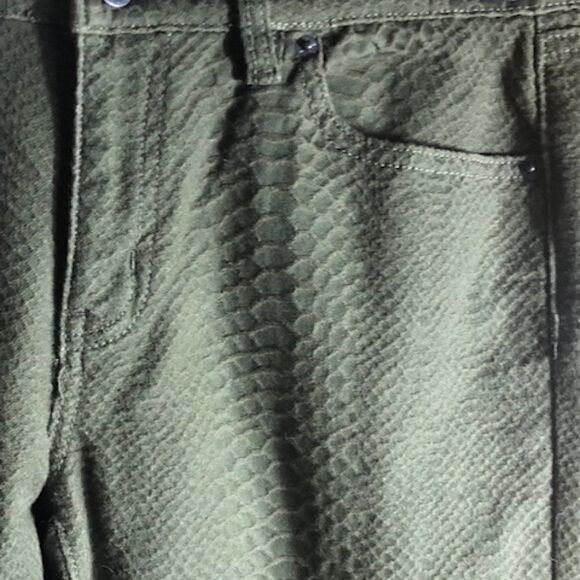 Olive Green Joe Fresh Skinny Jeans - Picture 3 of 6